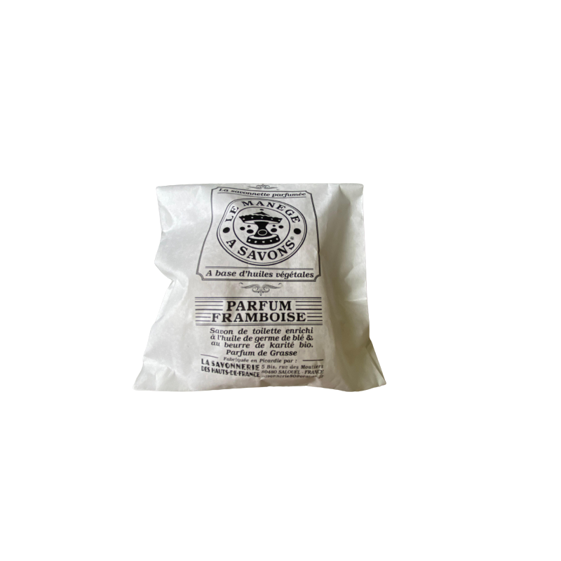 Savon framboise "le manège a savon"