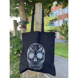 Totebag squelette mexicain