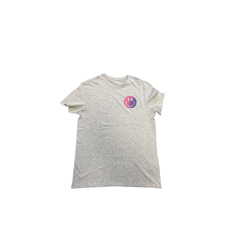 Tee-shirt avec un flocage "smiley" - taille M