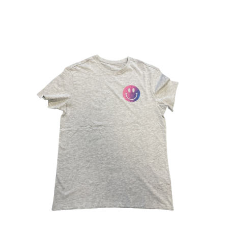 Tee-shirt avec un flocage "smiley" - taille M