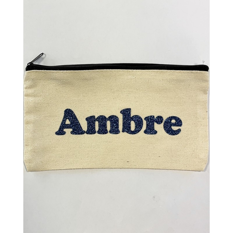 Pochette trousse personnalisable