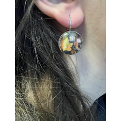 Boucles d'oreilles multi couleurs