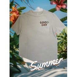 Tee-Shirt  avec flocage "Good Day"
