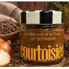 Lentilles vertes, noix et de sel fumé en tartinable