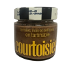 Lentilles vertes, noix et de sel fumé en tartinable