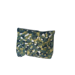 Pochette à savons verte camouflage